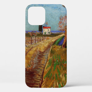 Weg durch ein Feld, Weiden von Vincent van Gogh iPhone 12 Hülle