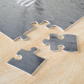 Weg durch einen schneebedeckten Winterwald Puzzle (Seite)