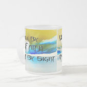 WEG DURCH GLAUBEN-TASSE MATTGLASTASSE (Vorderseite Links)