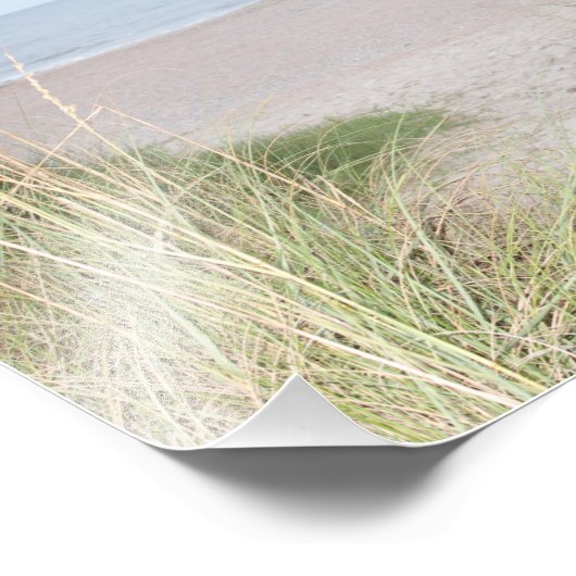 Weg durch Sanddünen Fotodruck (Ecke)