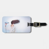 Weg durchgebrannt gepäckanhänger (Vorderseite horizontal)