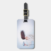 Weg durchgebrannt gepäckanhänger (Vorderseite vertikal)