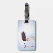 Weg durchgebrannt gepäckanhänger (Rückseite vertikal)