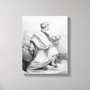 Weg Edward William als "beduinischer Araber", 1828 Leinwanddruck