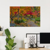 Weg führt zur Parkbank Poster (Heimbüro)