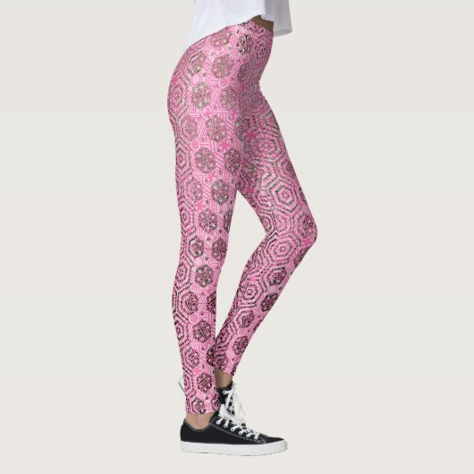 Weg gefegt im Rosa Leggings (Rechts)