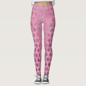 Weg gefegt im Rosa Leggings (Vorderseite)