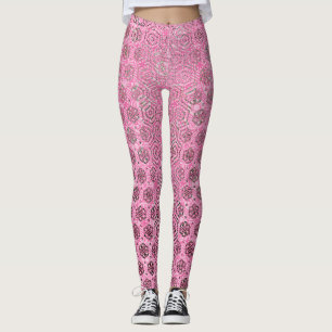 Weg gefegt im Rosa Leggings
