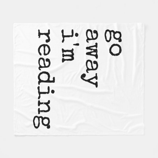 Weg gehe ich lese Decke (Vorderseite (Horizontal))