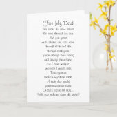 "Weg hinunter den Gang" Karte (Gelbe Blume)