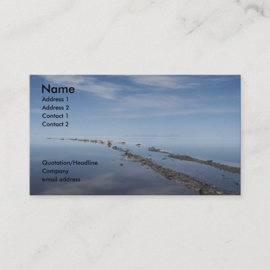 Weg I Visitenkarte (Vorderseite)