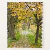 Weg im Herbst Planer (Rückseite)