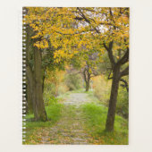 Weg im Herbst Planer (Vorderseite)
