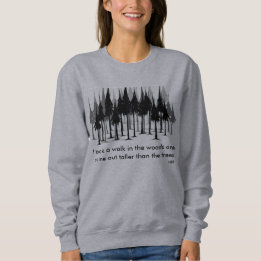 Weg im Holz - Sweatshirt