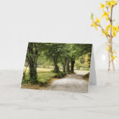 Weg im Land Karte (Gelbe Blume)