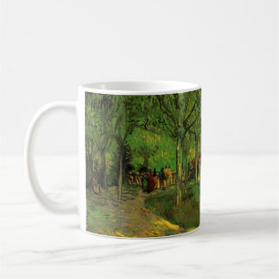 Weg im öffentlichen Garten, Arles von Vincent van Kaffeetasse