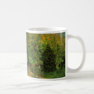 Weg im Öffentlichen Garten, Arles von Vincent van Kaffeetasse