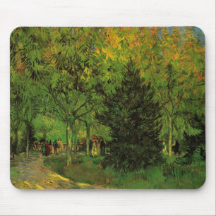 Weg im Öffentlichen Garten, Arles von Vincent van Mousepad