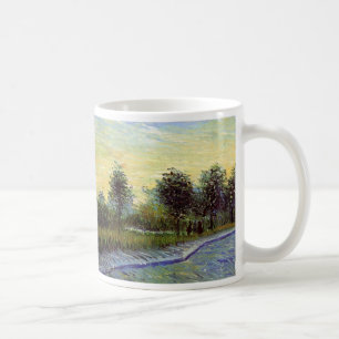 Weg im Voyer d'Argenson Park von Vincent van Gogh Kaffeetasse