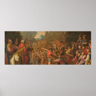 Weg in Calvary - Kreis von Claude Déruet Art Poster