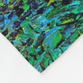 Weg in das Woods Van Gogh Fine Art Fleecedecke (Ecke)