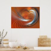 Weg in den Himmel der Liebe Poster (Küche)