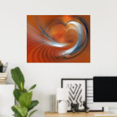 Weg in den Himmel der Liebe Poster (Heimbüro)