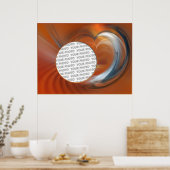 Weg in den Himmel der Liebe - Vorlage Poster (Küche)