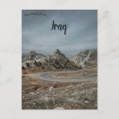 Weg in den Irak Postkarte (Vorderseite)
