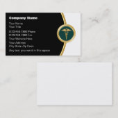 Weg in den Klinik-Visitenkarten Visitenkarte (Vorne/Hinten)