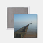 Weg in den mistigen Ozean Magnet (Vorderseite/Rückseite)