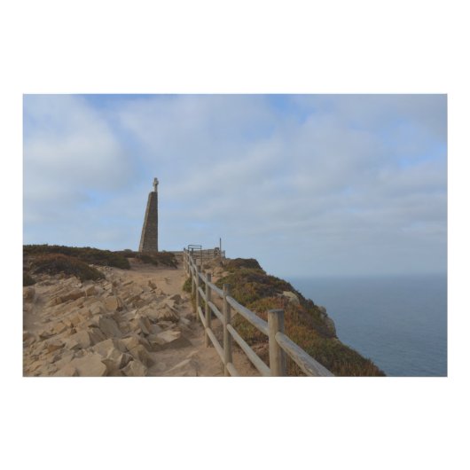 Weg in den Nebel. Kap Roca Fotodruck (Vorne)