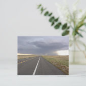 Weg in den Sturm Postkarte (Stehend Vorderseite)