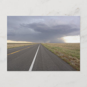 Weg in den Sturm Postkarte