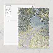 Weg in den Wald Postkarte (Vorne/Hinten)