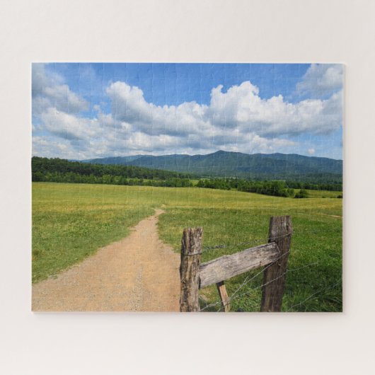 Weg in die Berge - 16 x 20 Puzzle (Horizontal)
