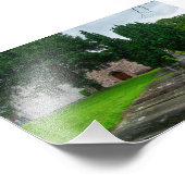 Weg in die Geschichte: Pfarrkirche St. Asaph, Wale Fotodruck (Ecke)