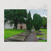 Weg in die Geschichte: Pfarrkirche St. Asaph, Wale Postkarte (Vorderseite)
