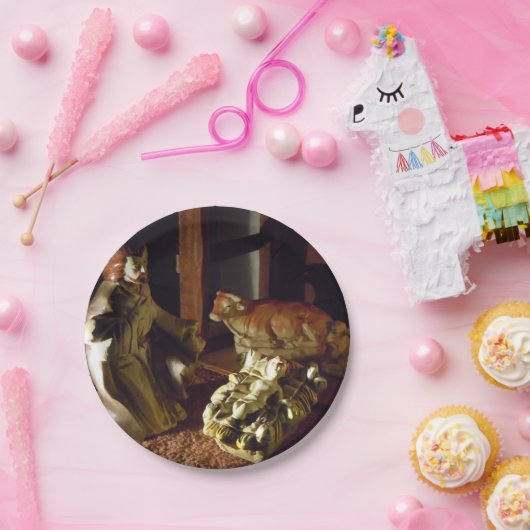 WEG IN EINER KRIPPE PAPPTELLER (Party)