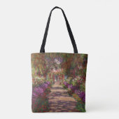 Weg in Monets Garten, Giverny durch Claude Monet Tasche (Rückseite)