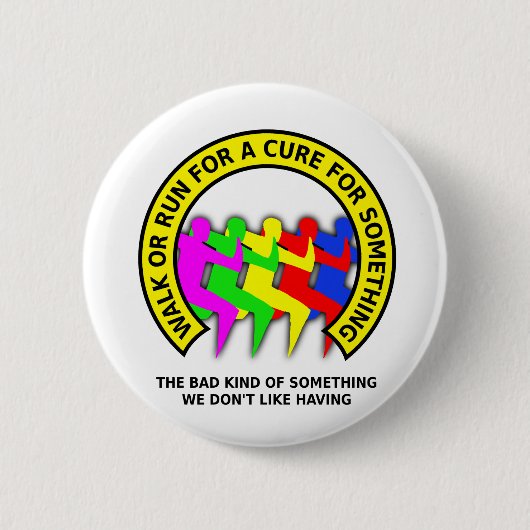 Weg-Lauf für den Heilungs-lustigen Button (Vorderseite)