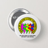 Weg-Lauf für den Heilungs-lustigen Button (Vorne & Hinten)