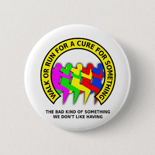 Weg-Lauf für den Heilungs-lustigen Button