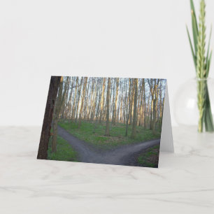 Weg läuft - Wahlen auseinander Karte