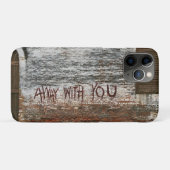 Weg mit dir Case-Mate iPhone hülle (Rückseite (Horizontal))