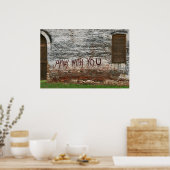 Weg mit dir poster (Küche)