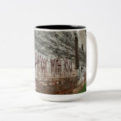 Weg mit dir zweifarbige tasse (VorderseiteRechts)
