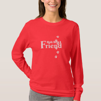 Weg mit einem Shirt Freund-der langen