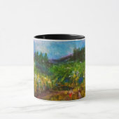 "Weg mit mir" LandschaftsTassen-Kunst Tasse (Zentrum)