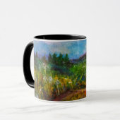 "Weg mit mir" LandschaftsTassen-Kunst Tasse (Vorderseite Links)